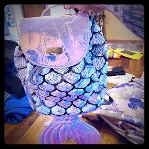 Justice mermaid backpack